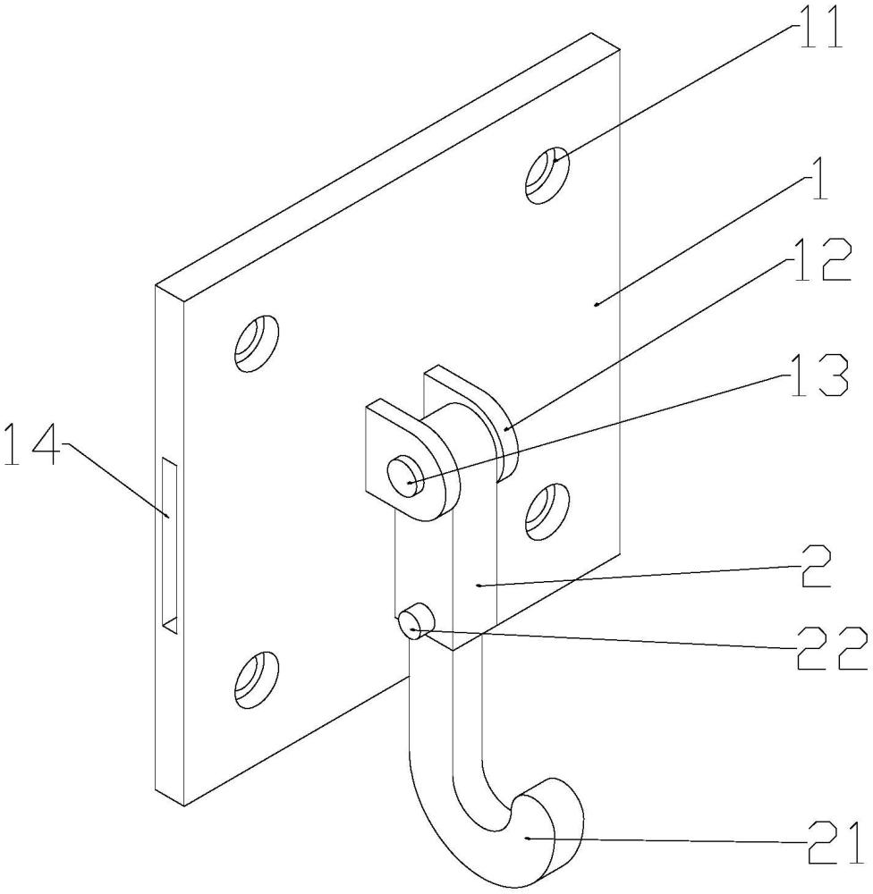 一种具备高承重能力的塑料挂钩的制作方法