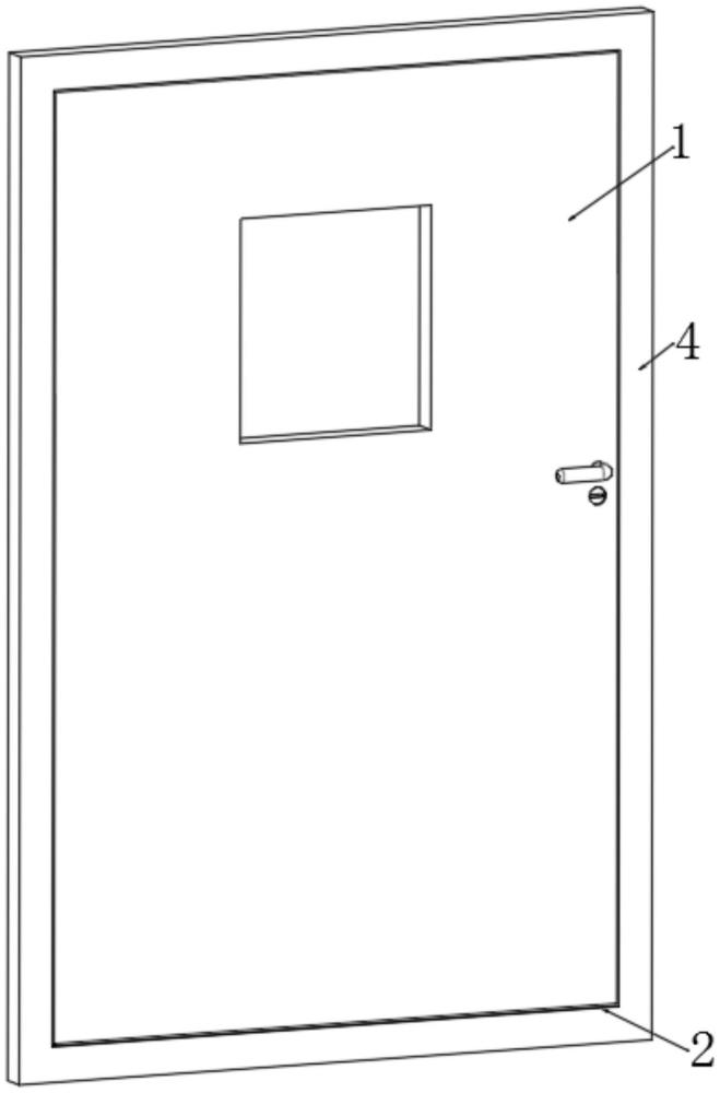 一种洁净室用洁净门的制作方法