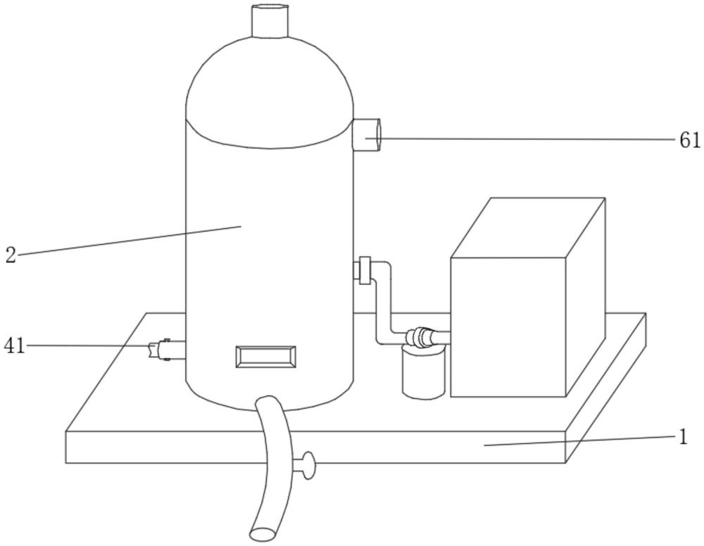 一种氟化镨加工用尾气环保处理机的制作方法