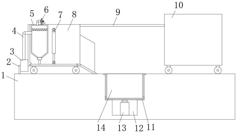 精炼炉渣道自动清渣器的制作方法