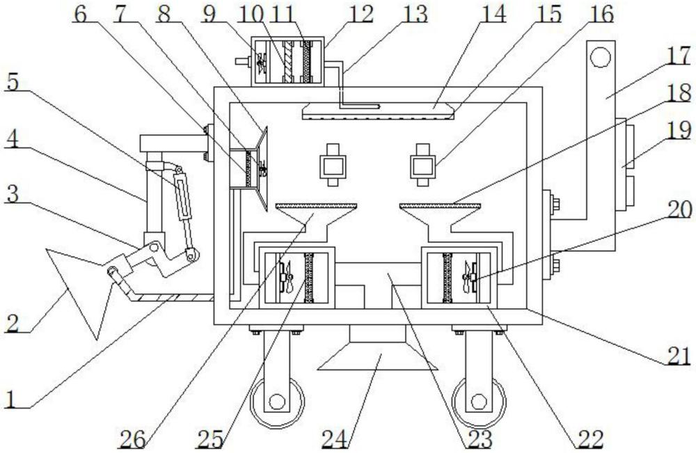 一种室内建筑装饰施工用吸尘装置的制作方法