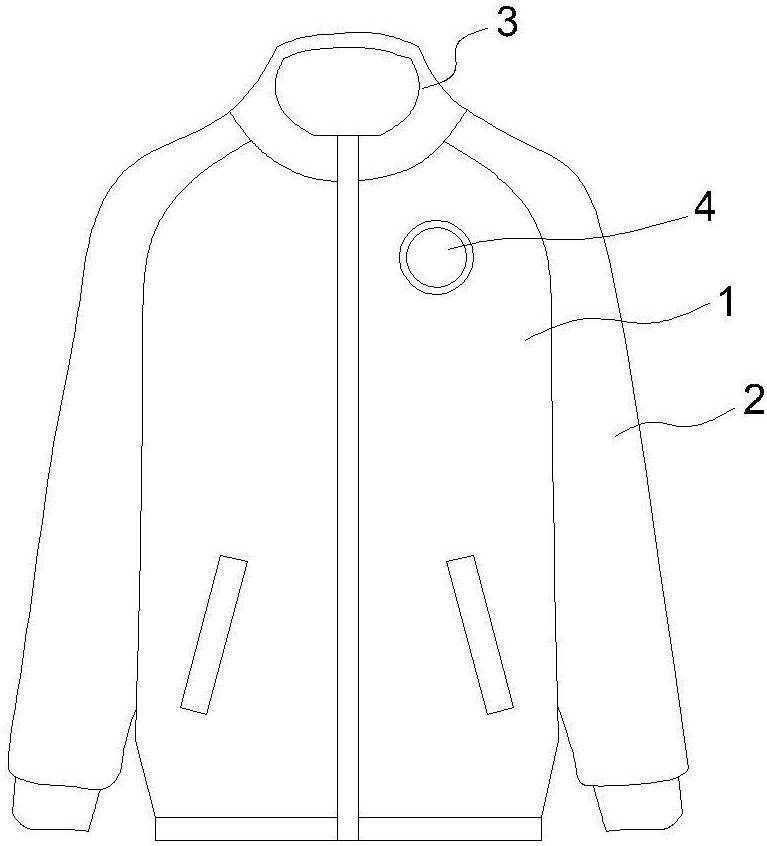 一种具有保暖功能的校服的制作方法