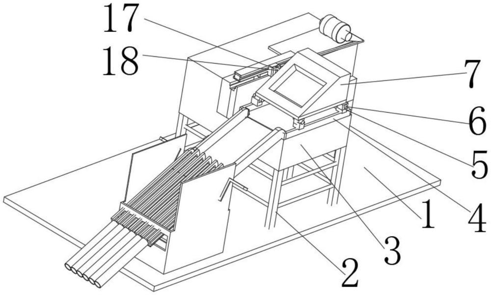 化工包装用PVC塑胶粒子均匀出料装置的制作方法