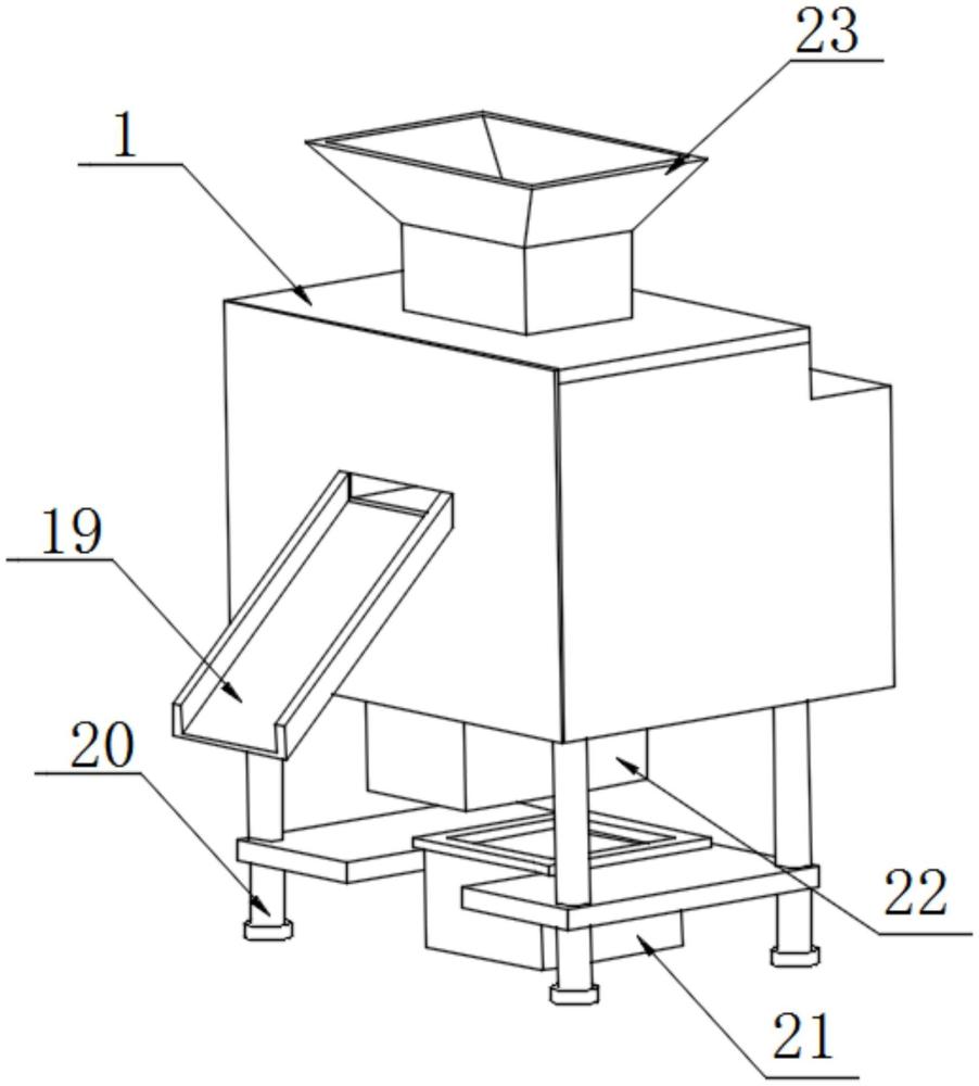 一种饲料原料的去石装置的制作方法