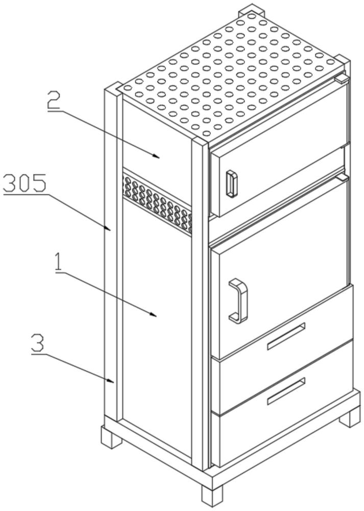 一种微波炉冰箱一体机隔热结构的制作方法