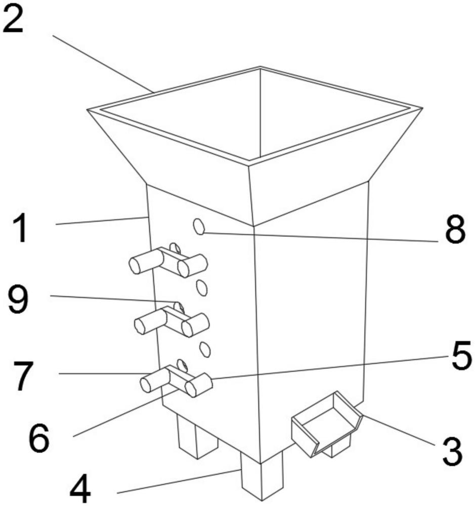 一种建筑装修装饰工程用的多级筛沙机的制作方法