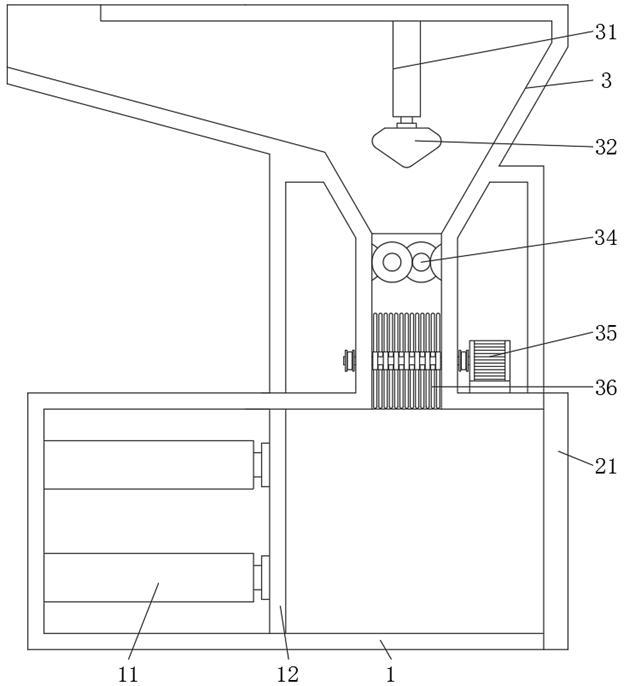 一种纱布片废料回收装置的制作方法