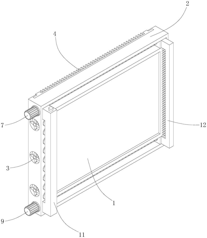 一种具有灰尘清理功能的户外显示器的制作方法