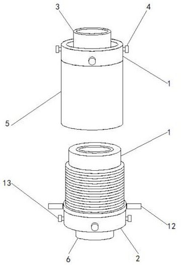 桩基灌注管道连接器的制作方法