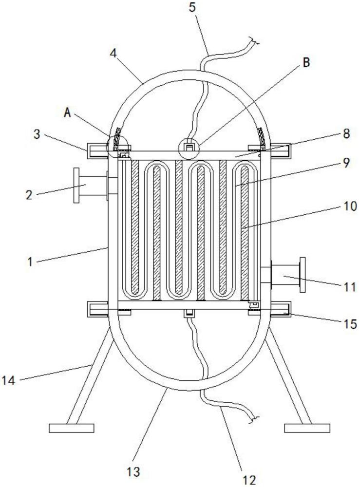 一种供暖水源热泵用蒸发器的制作方法