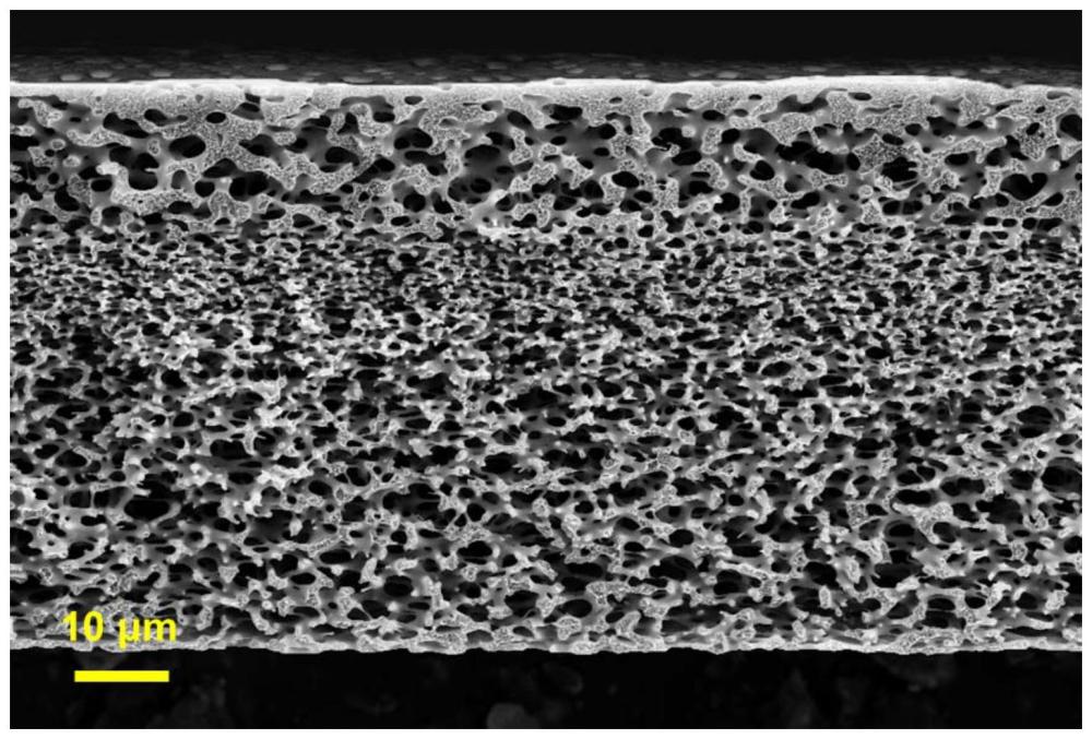 一种具有沙漏结构的高通量聚醚砜嵌段共聚物多孔微滤膜及其制备方法和应用