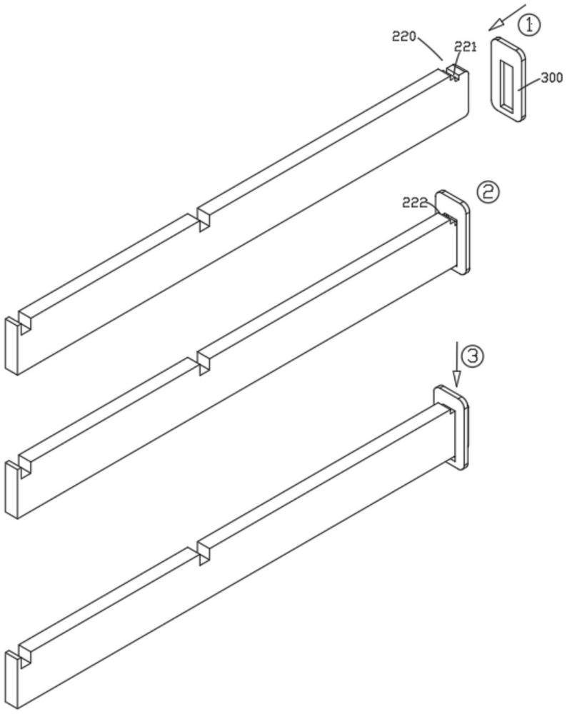 冷冻机立柱架及应用其的冷冻机的制作方法