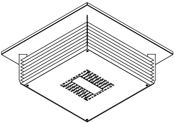 上层平射紫外线空气消毒器的制作方法