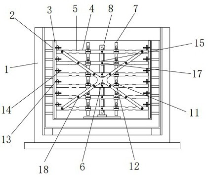 一种焦炉烟道侧壁内模板支撑结构的制作方法