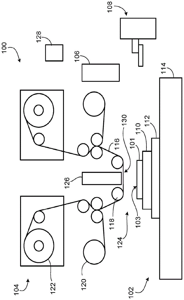 在压印光刻工艺中配置光学层的制作方法