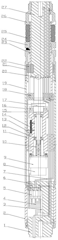 一种缆控井下电动封隔器的制作方法