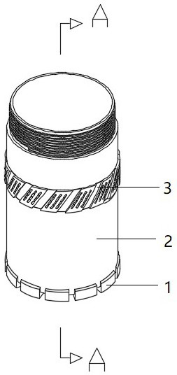 一种具有缓冲平台的单动双管取芯钻具的制作方法