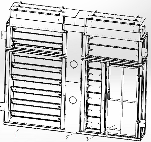 一种抗矿压百叶风窗的制作方法