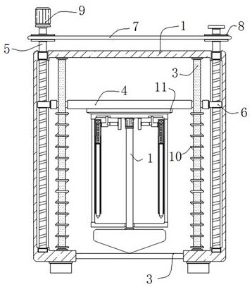 一种房建地质勘探用土层钻进机器的制作方法