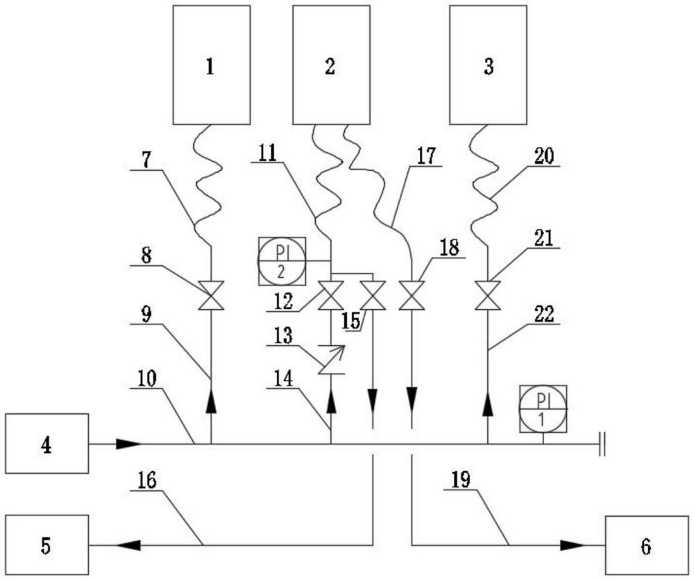 一种加氢子母站充放一体系统的制作方法