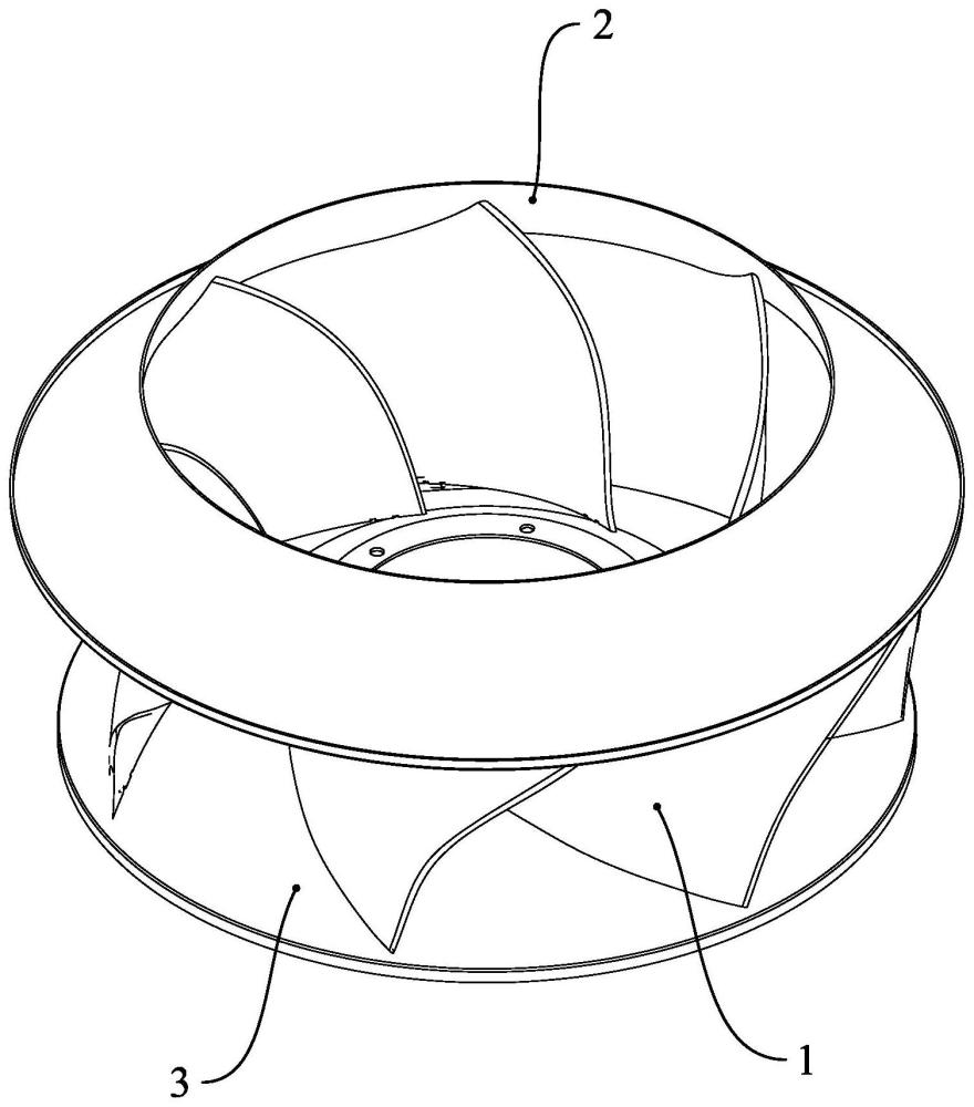 一种具有翼形压铸叶片的叶轮及其制作方法与流程