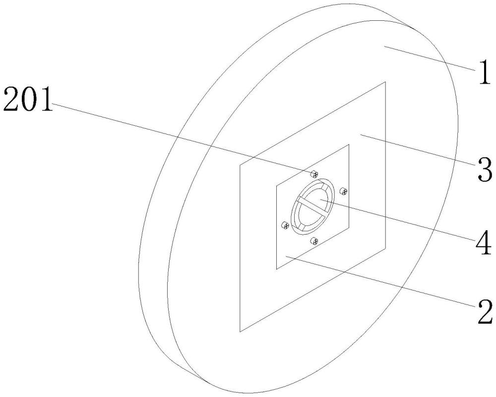 一种一体化中心盘的制作方法