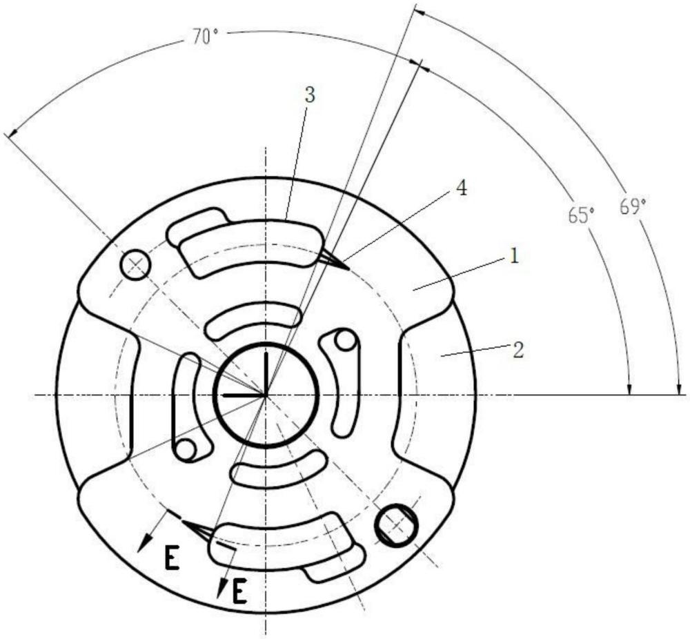 一种转向油泵降低空载噪音的结构的制作方法