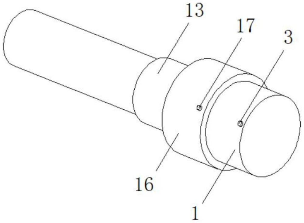 一种五金件塑件转动稳定连接结构的制作方法