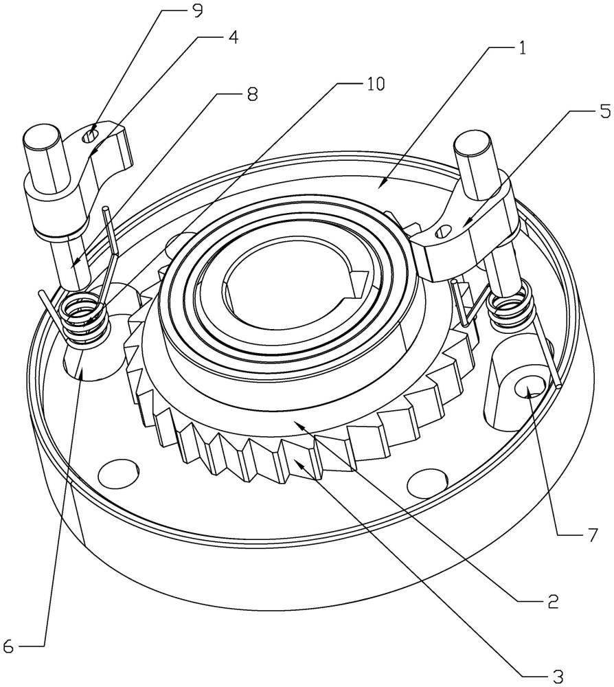 一种稳定棘轮离合器的制作方法