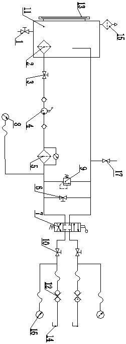 一种煤油打压装置的制作方法