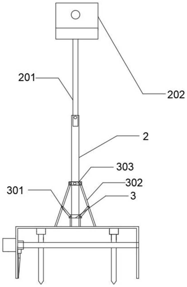 一种具有清淤功能的淤泥平衡支架的制作方法