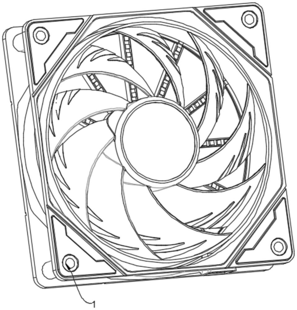 一种散热风扇的制作方法