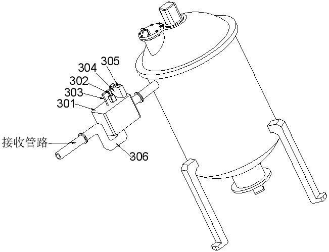 一种乙基哌啶生产加工用接收设备及其控制阀的制作方法