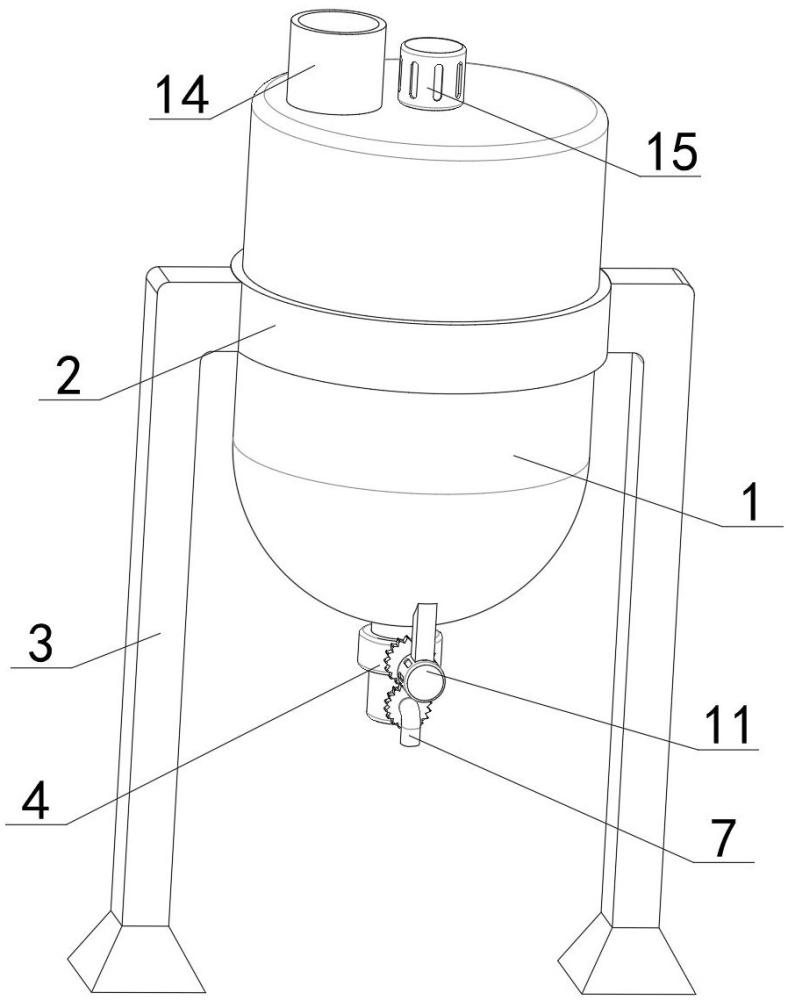 一种内外墙乳胶漆生产用灌装装置的制作方法