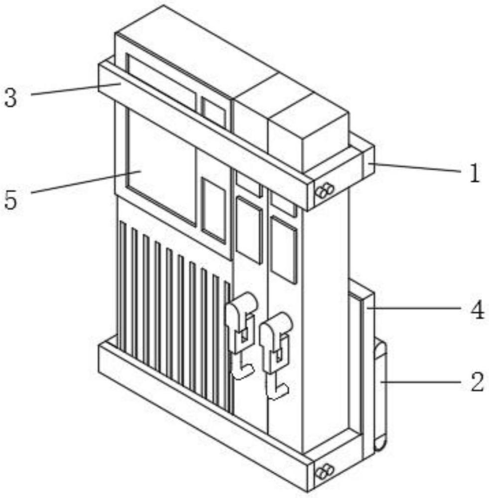 一种加油站工程建设用安全防护装置的制作方法