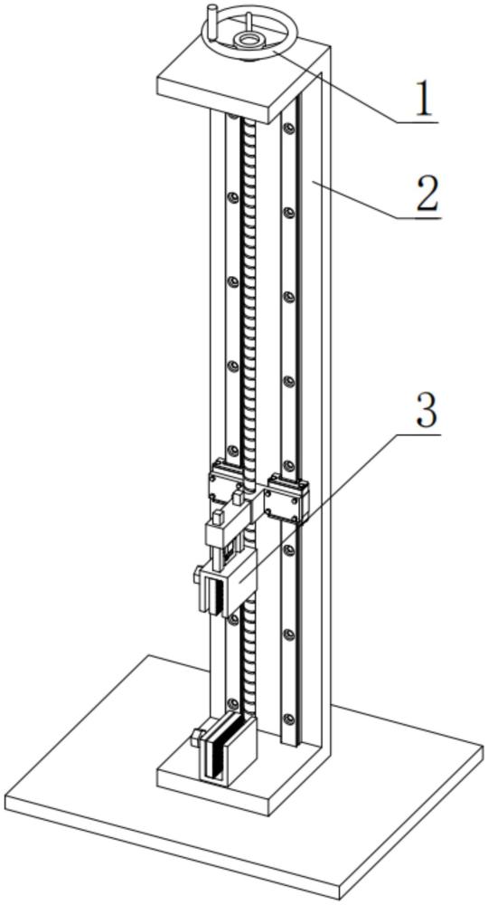 一种建筑工程防水材料检测用夹具的制作方法