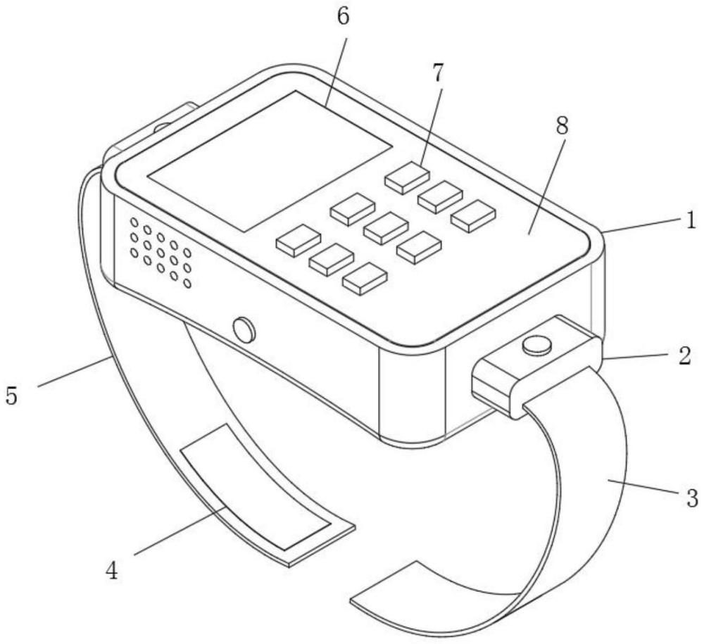 一种智慧病房互联腕表的制作方法