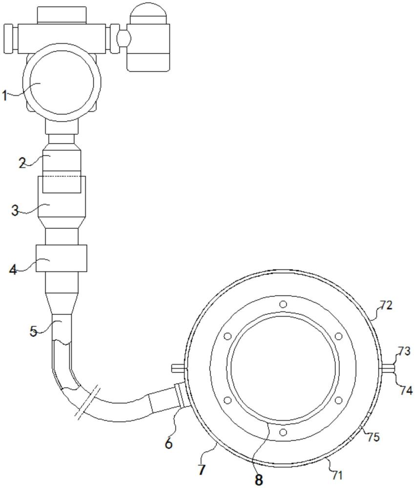 一种公建消防气体探测器的制作方法