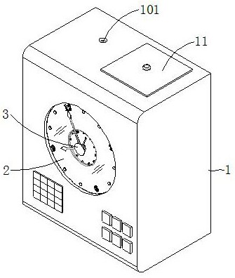 一种环保型多用途石英挂钟的制作方法