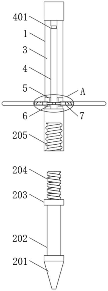 一种建筑工程管理用现场标杆的制作方法