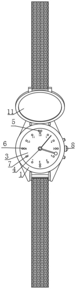 一种盲人用手表的制作方法