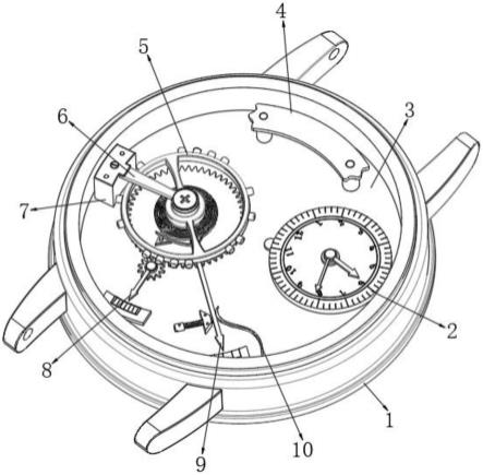 一种具有新颖结构的机械手表的制作方法