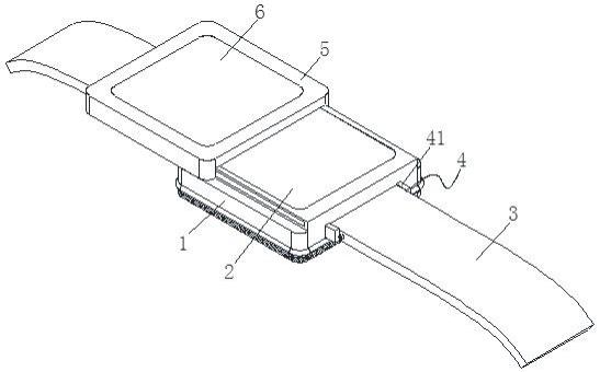 一种滑动式双屏护眼智能手表的制作方法