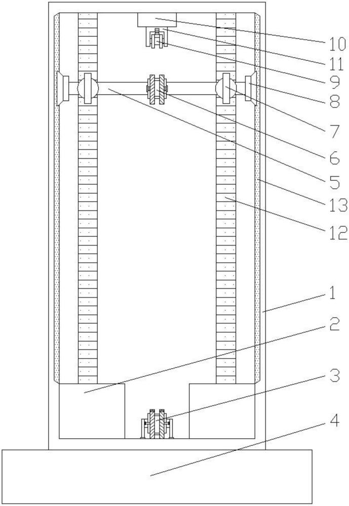 一种电线电缆检测拉力试验机的制作方法