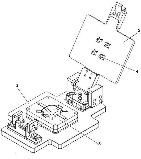 一种手表后盖凸台组装专用治具的制作方法