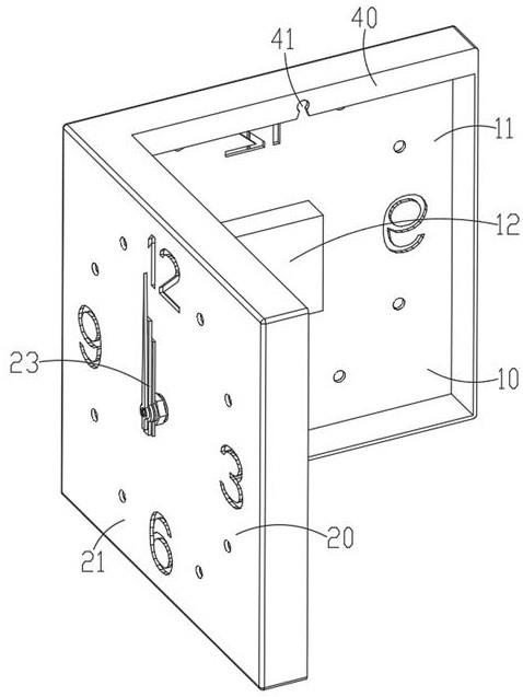 一种转角挂钟的制作方法