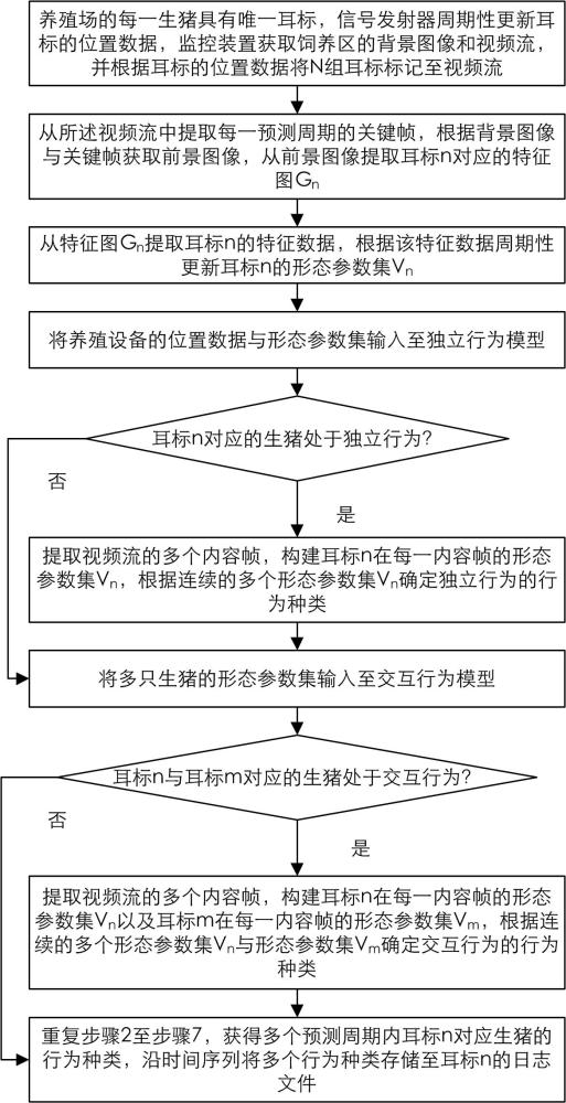 一种基于视频的生猪行为预测方法与流程