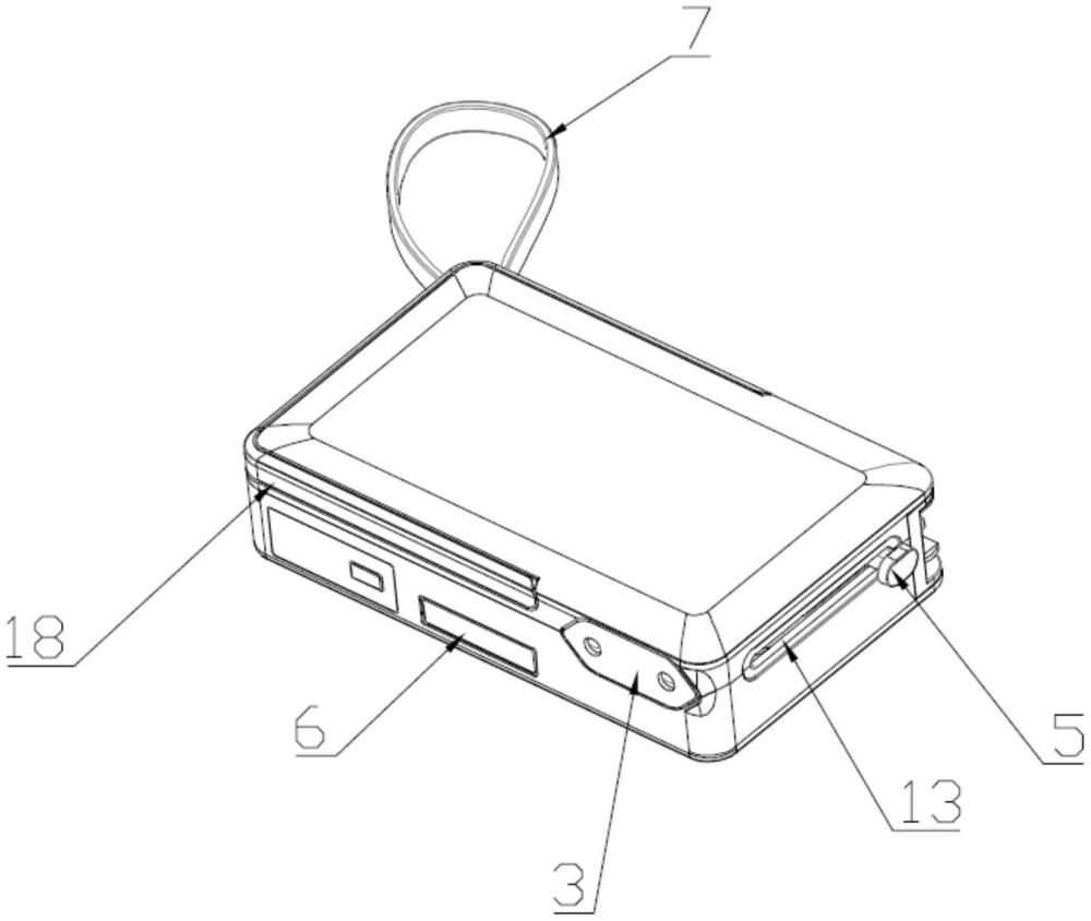 多规格插脚活动收纳式多模态磁吸充电宝的制作方法