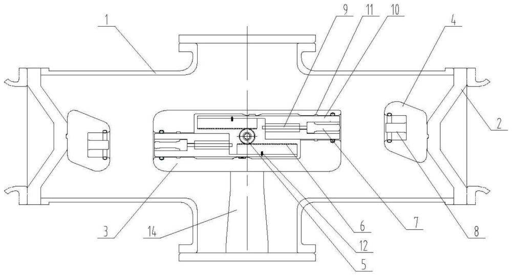 一种新型GIS用双断口分相隔离开关装置的制作方法