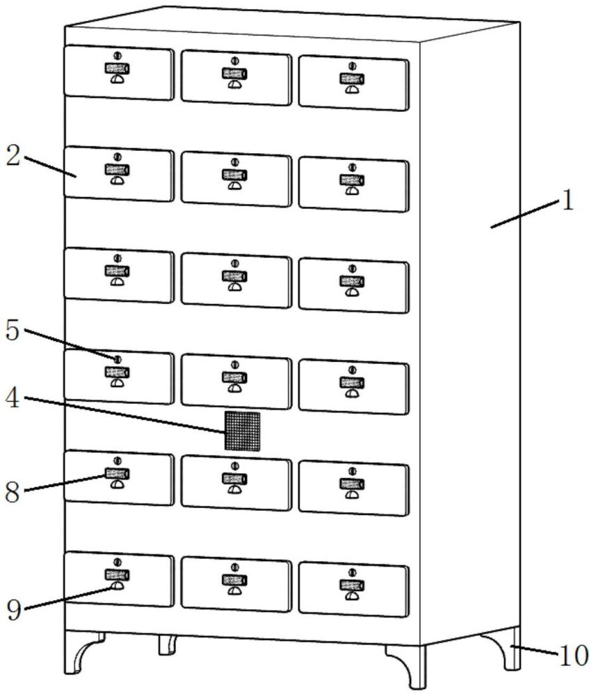 一种用于临床试验药品存放的智能药柜的制作方法
